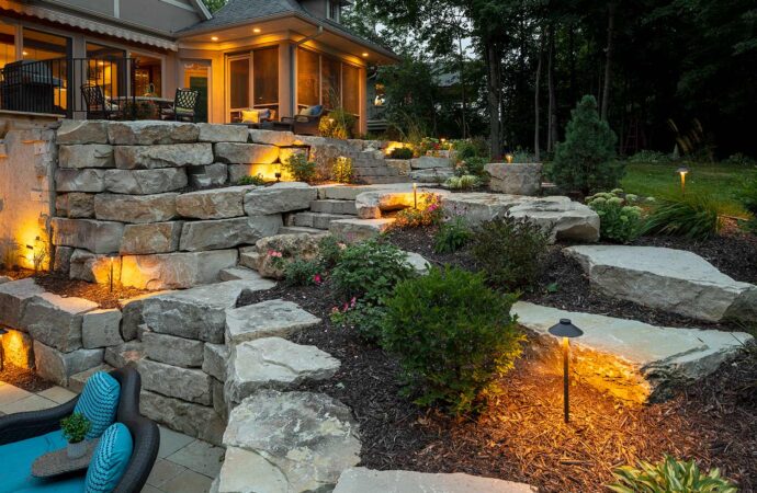Landscape Lighting-New Braunfels TX Landscape Designs & Outdoor Living Areas-We offer Landscape Design, Outdoor Patios & Pergolas, Outdoor Living Spaces, Stonescapes, Residential & Commercial Landscaping, Irrigation Installation & Repairs, Drainage Systems, Landscape Lighting, Outdoor Living Spaces, Tree Service, Lawn Service, and more.